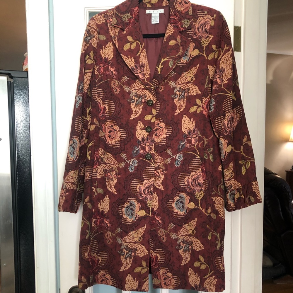 CAbi Tapestry Mid Length Coat